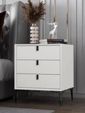 Solid Wood 3 Drawer Nightstand T339