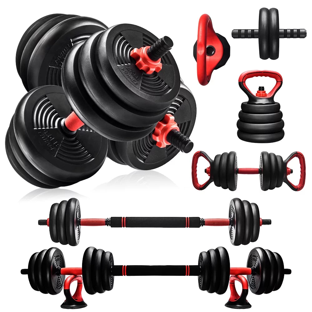 6 in 1 Adjustable Dumbbells Set J808292