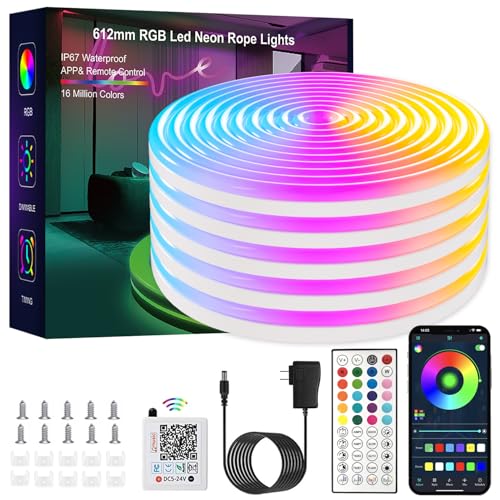16.4FT RGB LED Rope Lights F769