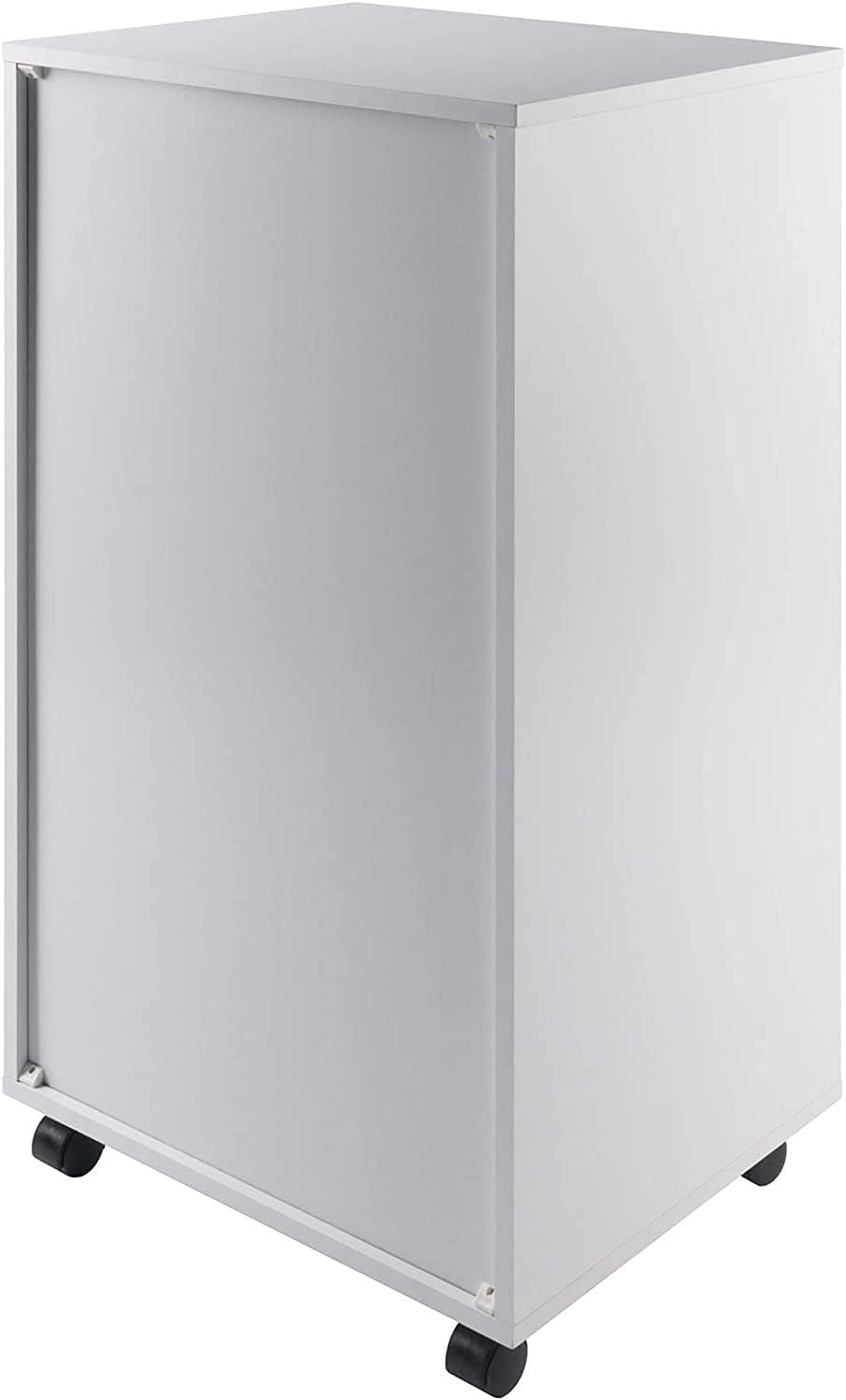 White 7-Drawer Wood Filing Cabinet C519