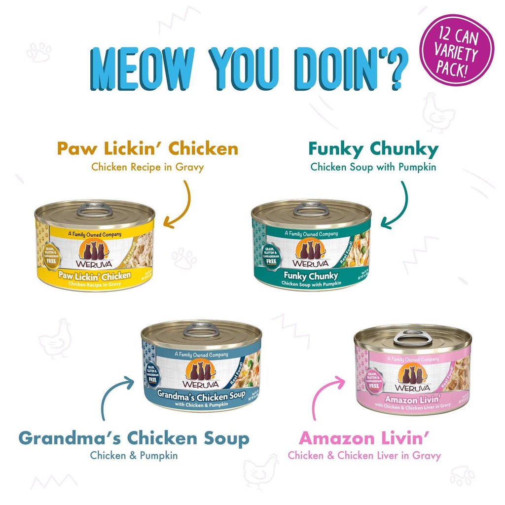 Variety Pack Canned Cat Food E140