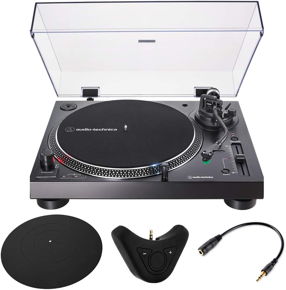 Direct-Drive Turntable with Bluetooth Adapter T37187