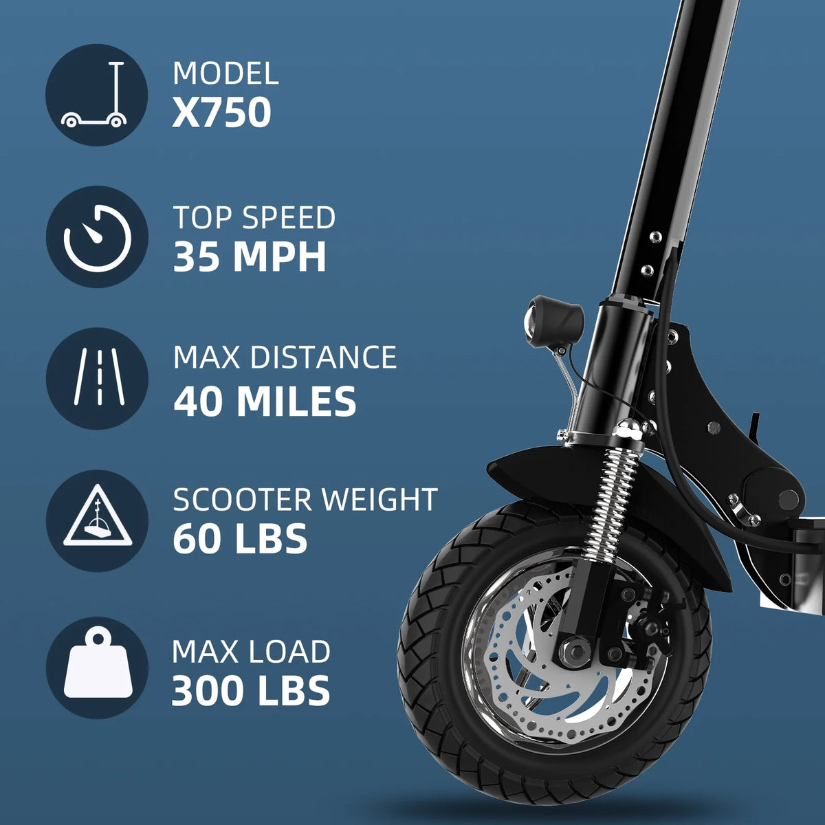 1300W Foldable Electric Scooter E67256