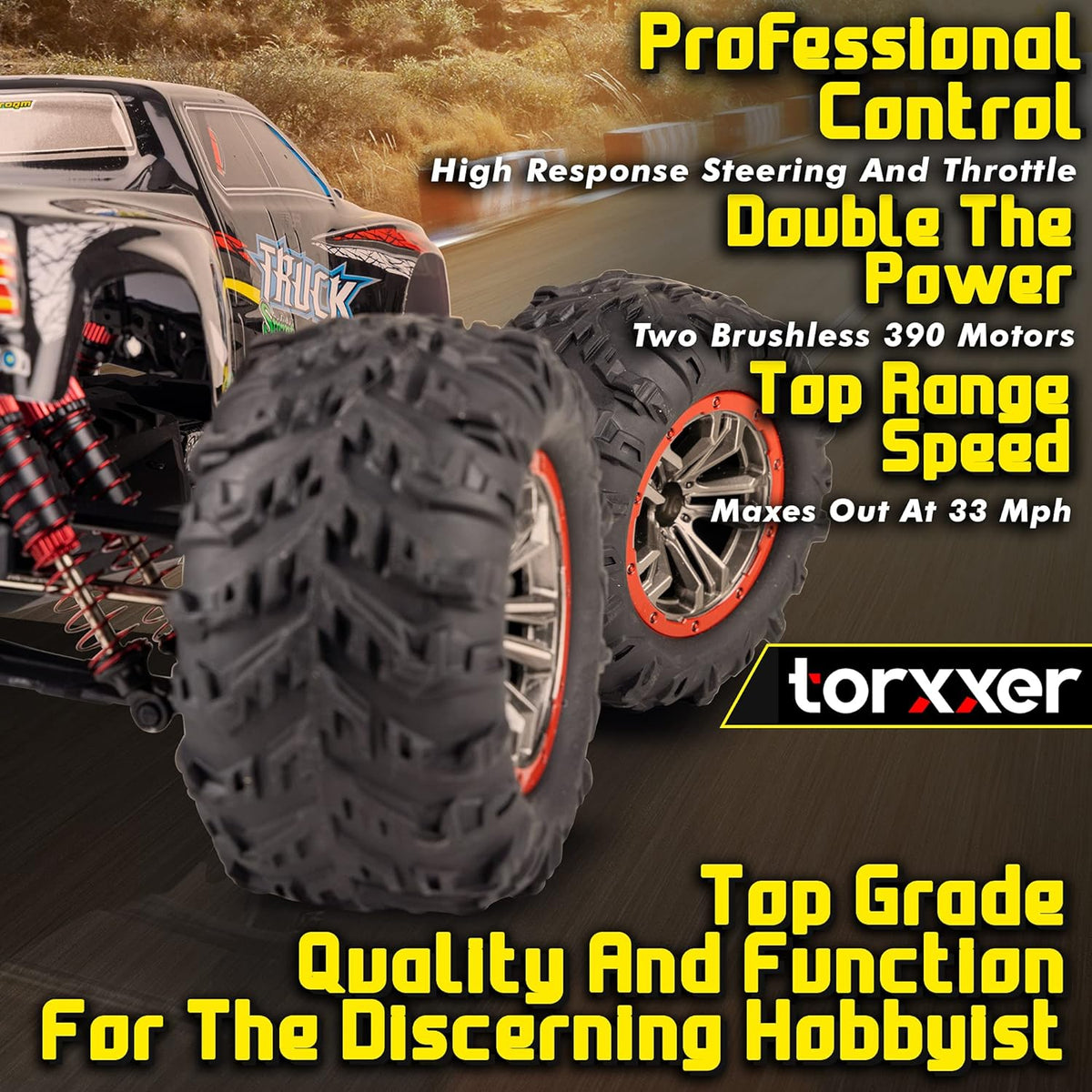1:10 Scale High Speed 4WD Off Road RC Truck U782131