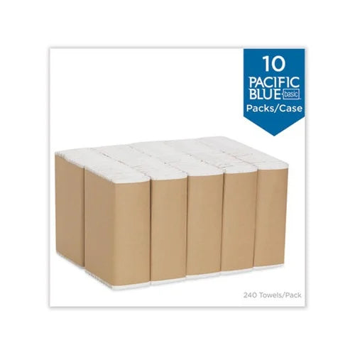 Blue Basic C-Fold Paper Towel 240/Pack A213746