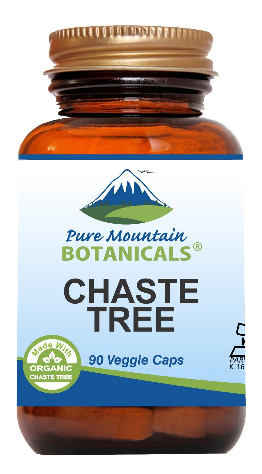 400mg Organic Vitex Chasteberry Capsules B27956