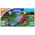 Inflatable Water Racing Slide with Climbing Wall K18653