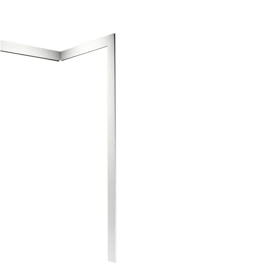 Tub and Shower Wall Trim Kit and Corner Molding in Tahiti White N6038