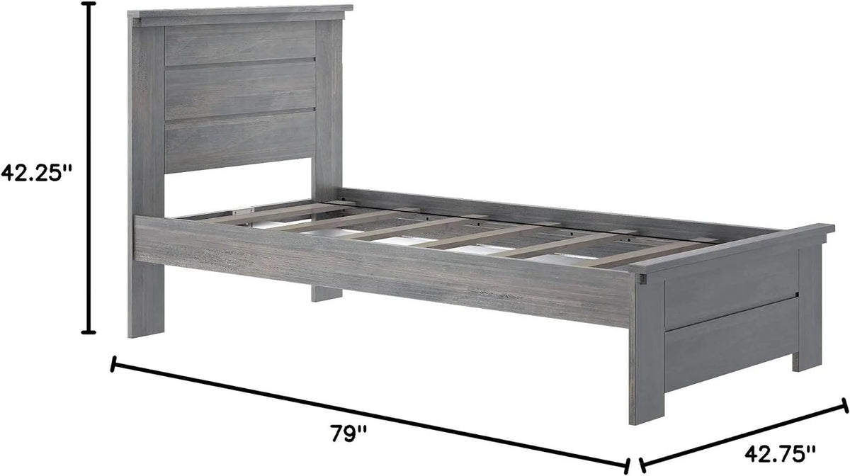 Twin Bed Frame with Headboard M246