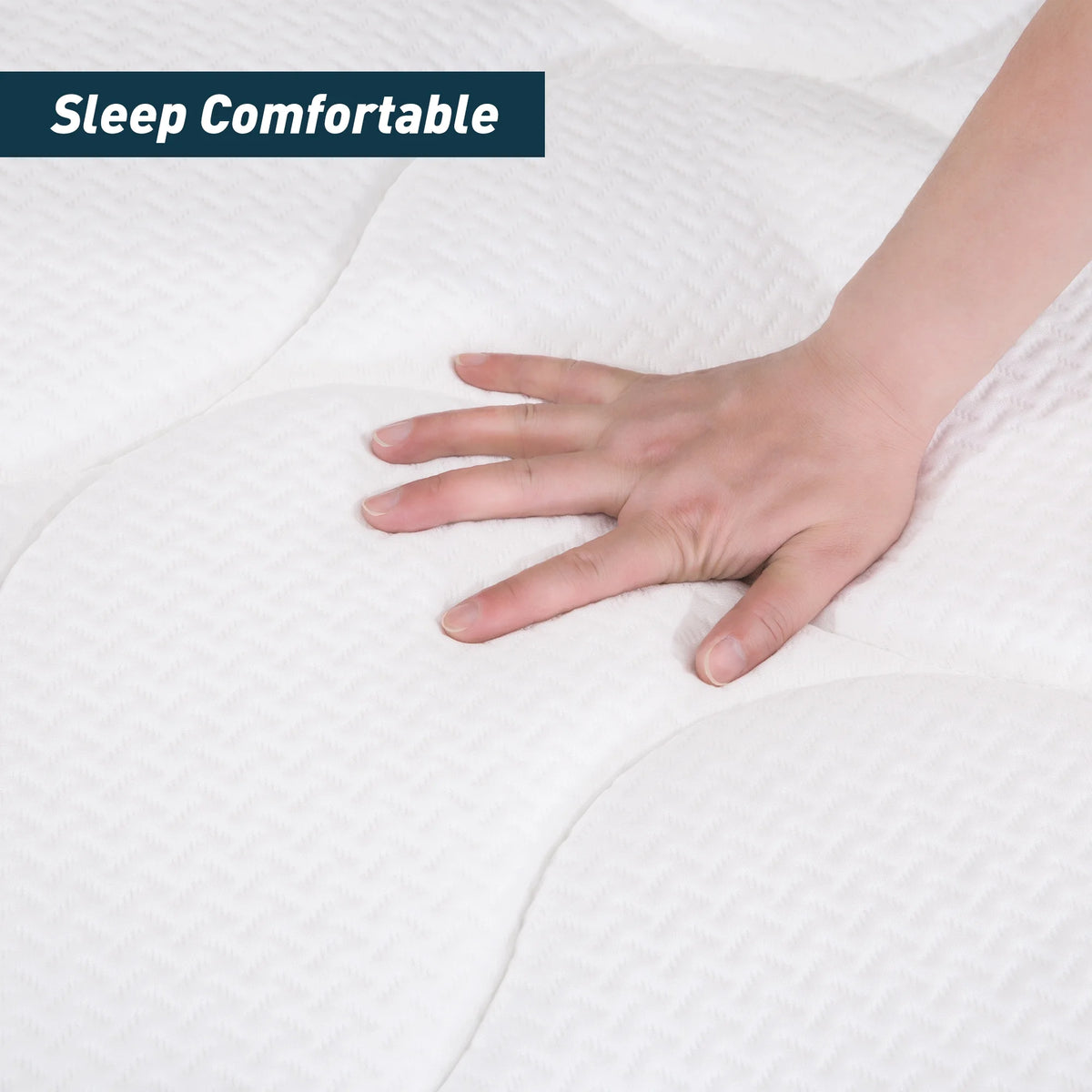 Queen Size 13 Inch Memory Foam Innerspring Hybrid Mattress F588