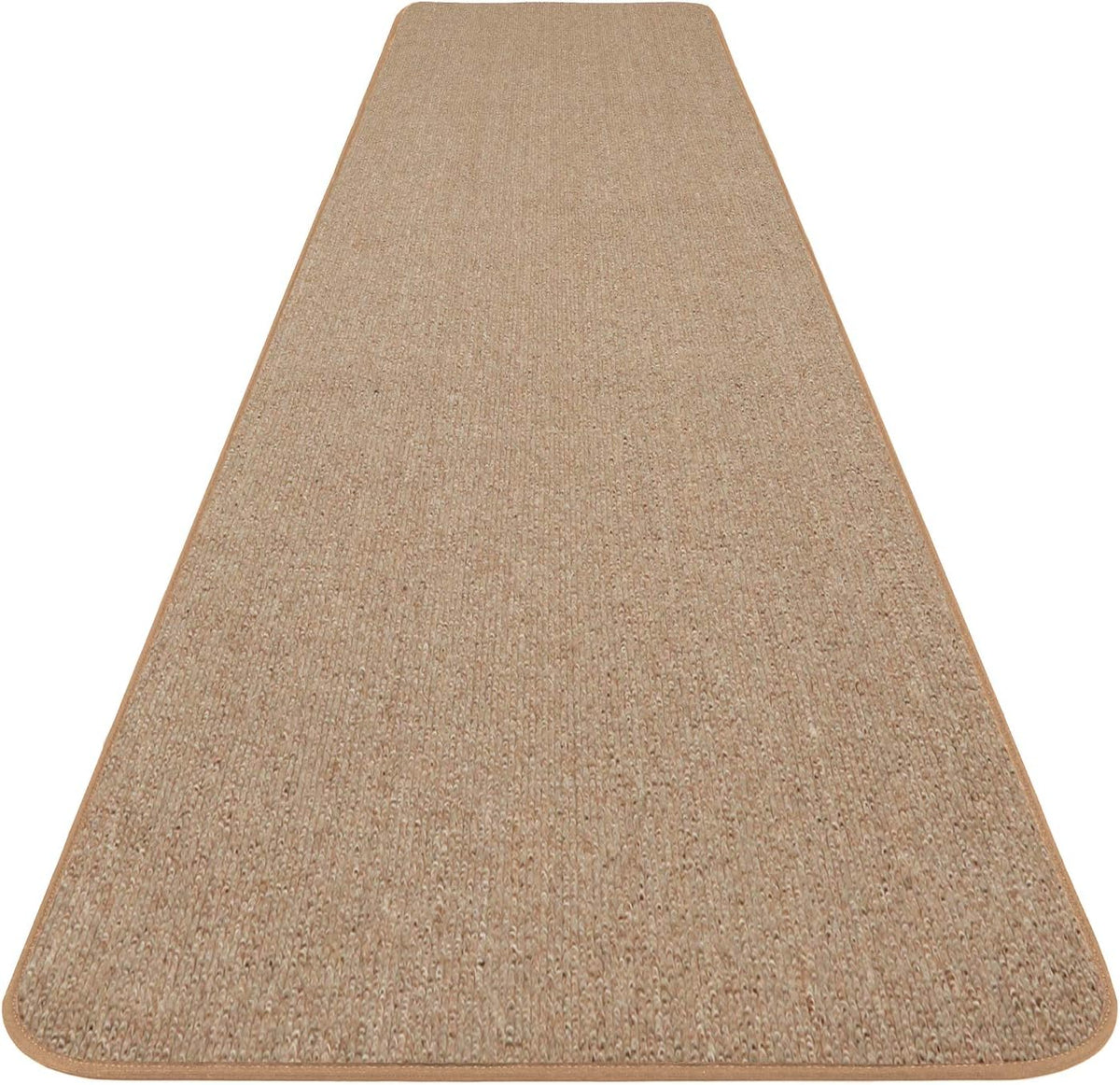 Skid-Resistant Carpet Runner Pebble Beige 12 Feet X 27 Inches K38182