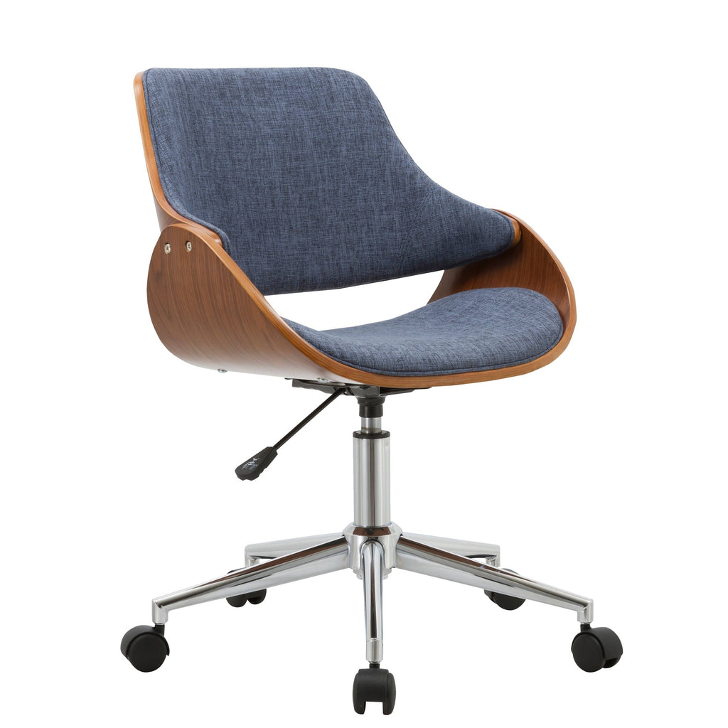 Adjustable Height Modern Office Desk Chair with Caster Wheels W7120