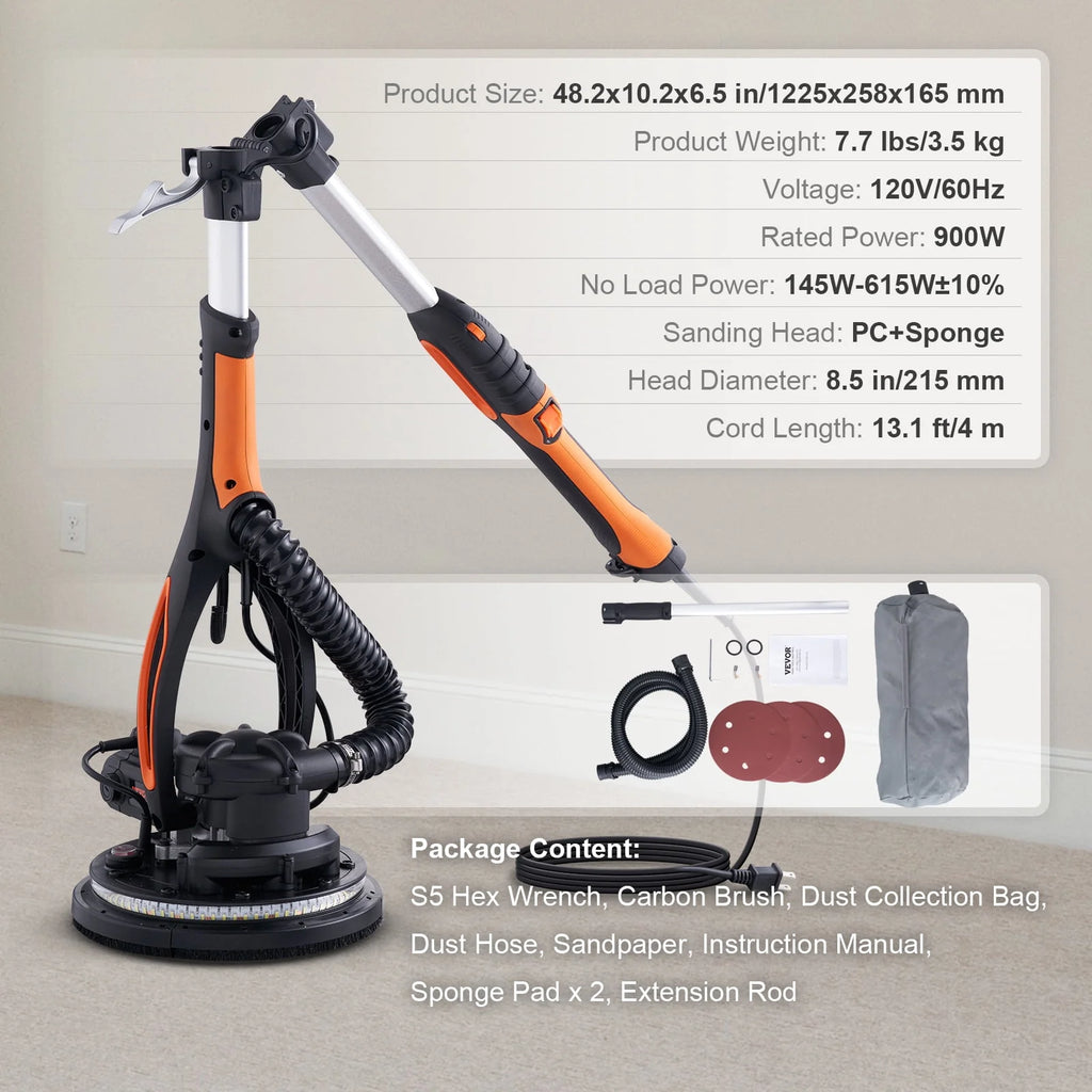 900W Variable Speed Drywall Sander Z4786