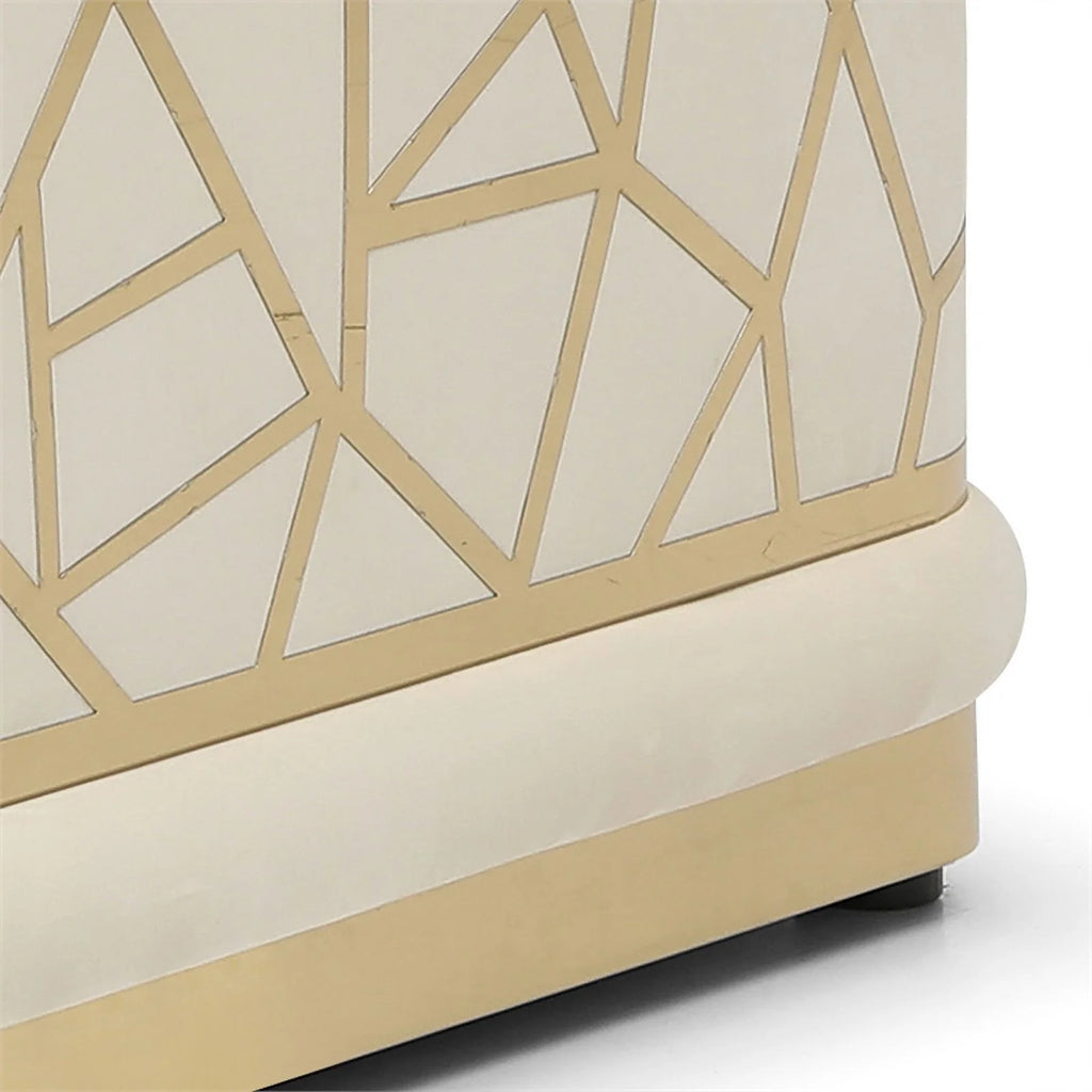 Ivory Loveseat U2062