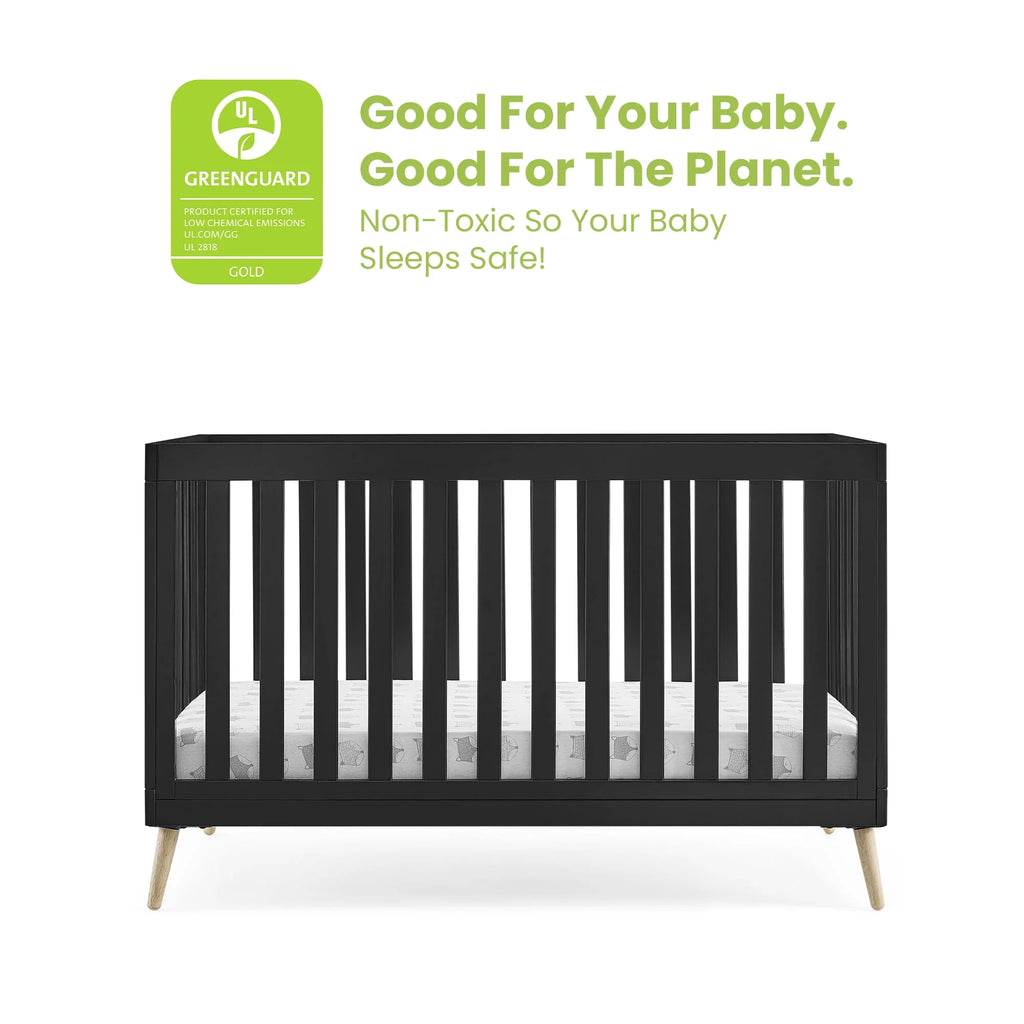 4-in-1 Convertible Baby Crib V6421