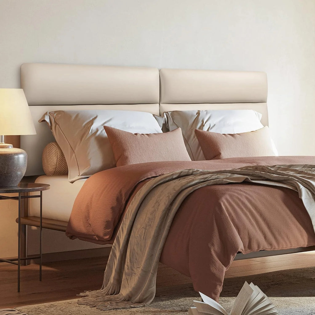 Faux Leather Upholstered Headboard King Size E774717