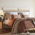 Faux Leather Upholstered Headboard King Size E774717