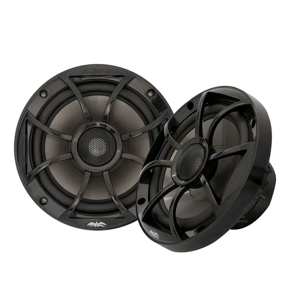 6.5 inch 2 Way Marine Speakers in Black, Pair G694