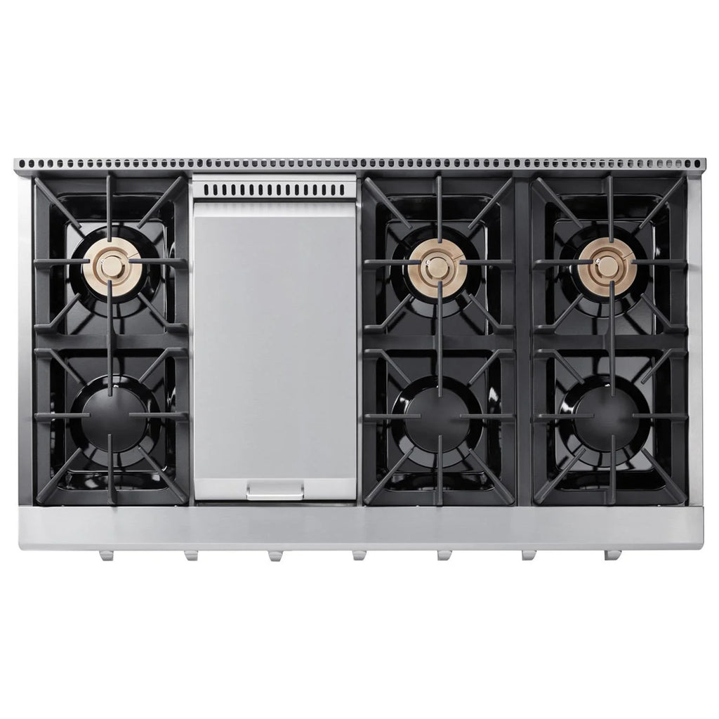 48" Built-In Gas Rangetop Stainless Steel C64836