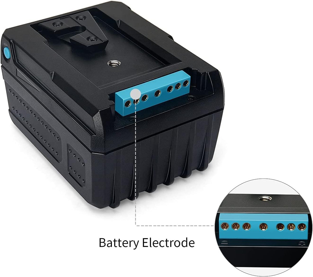 Mini V-Mount Battery 95Wh 10A Dual D-Tap USB-A Output Z265