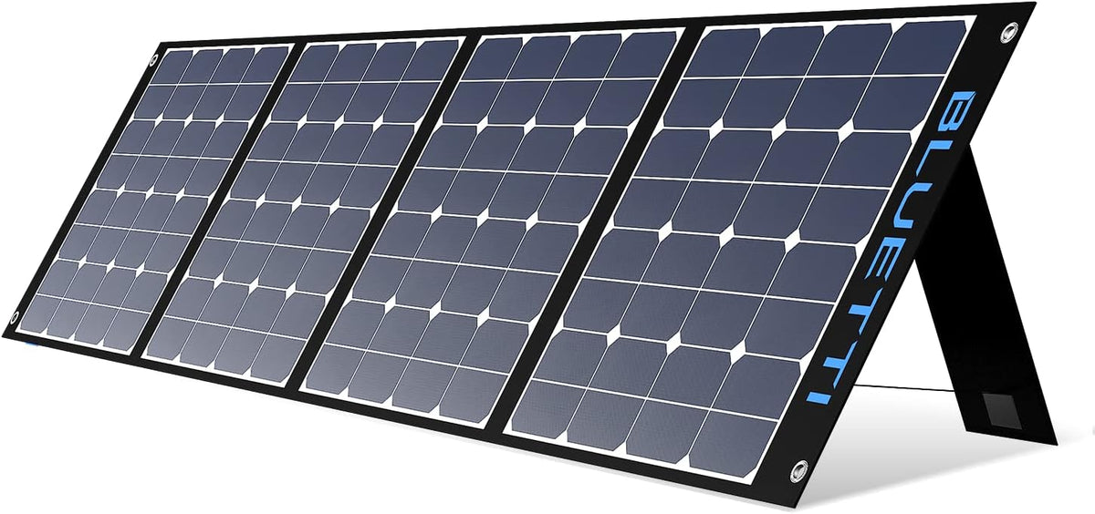 350W Foldable Solar Panel with Adjustable Kickstand J7349
