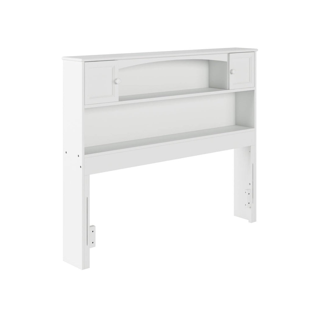 Twin Espresso Bookcase Headboard P38455