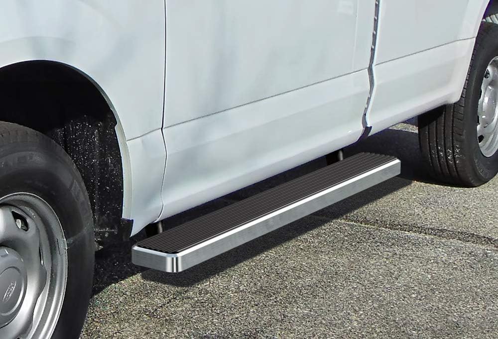 Black 5-inch Running Boards C81253