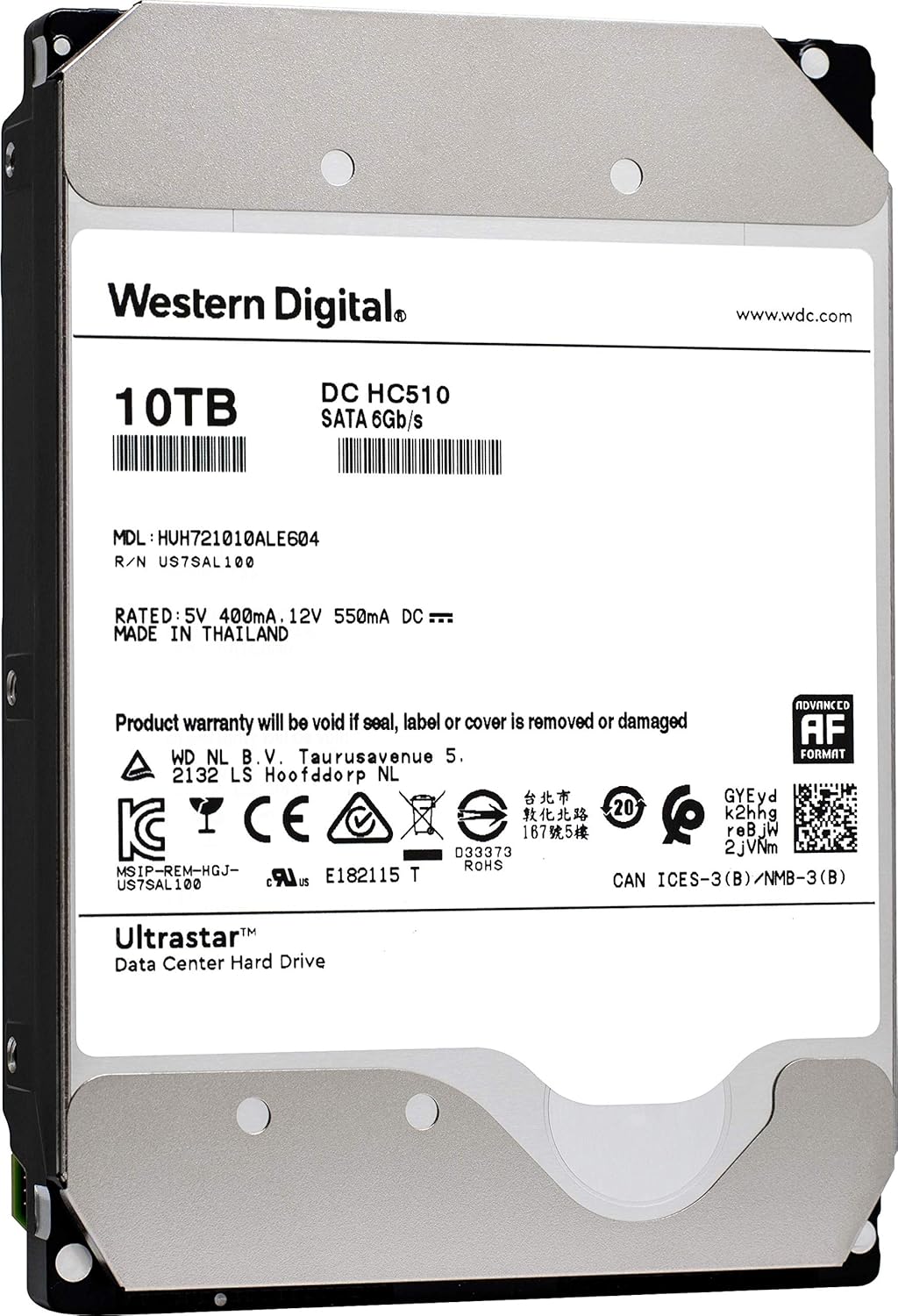 10TB SATA 7200 RPM 3.5-Inch Enterprise Hard Drive S914649