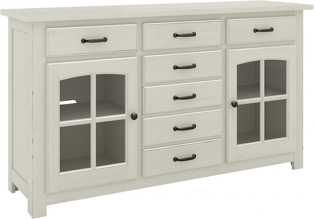 White Buffet Cabinet Q93483