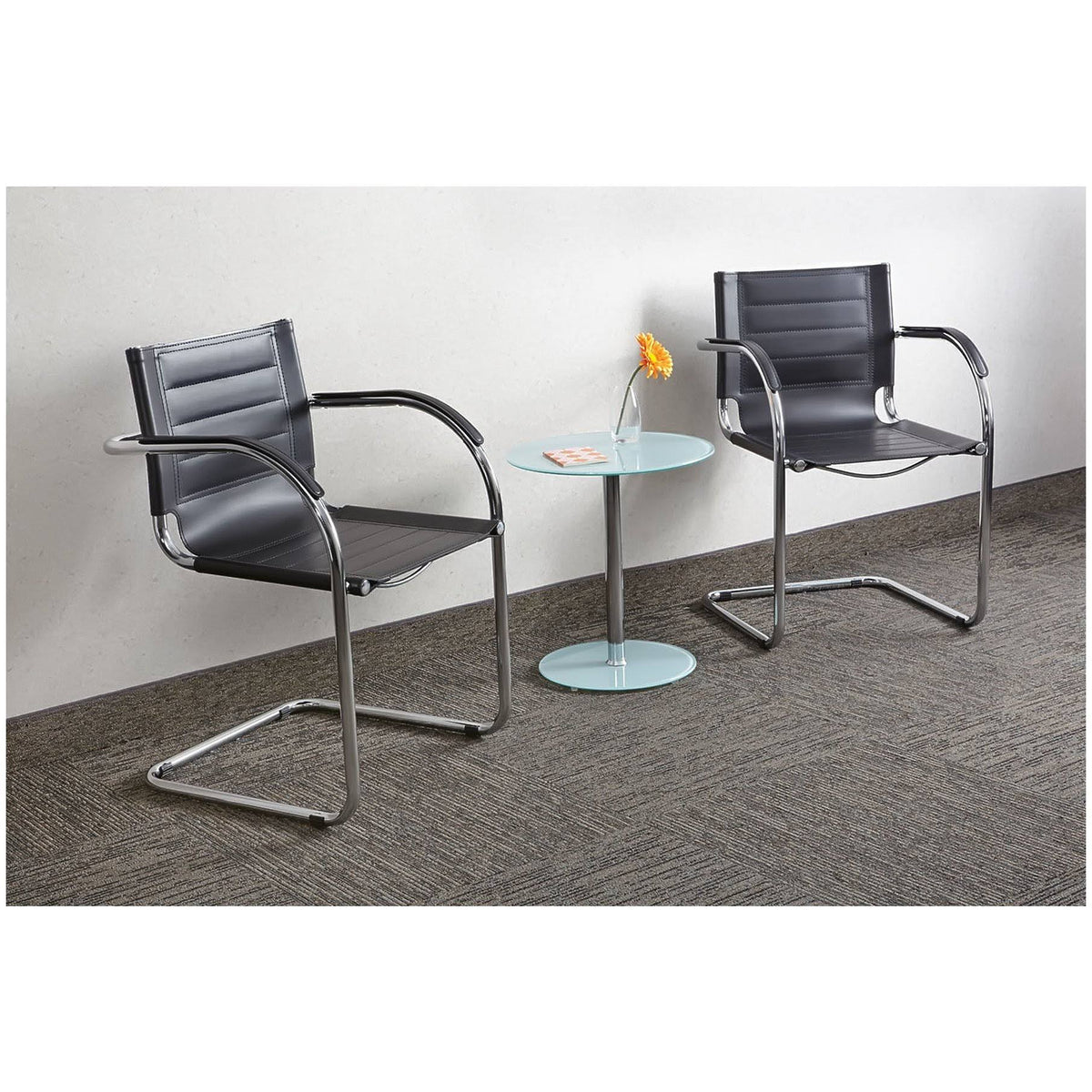 Camel Microfiber Guest Chair K252