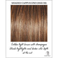Shaded Cappuccino Wig X856