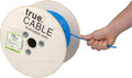 White Cat6 Plenum 500ft Bare Copper Ethernet Cable M521