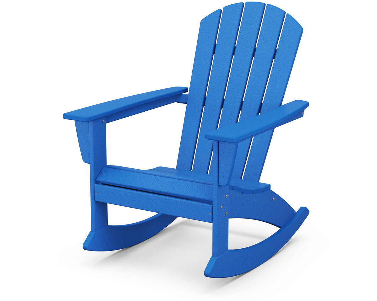 Pacific Blue Adirondack Rocking Chair P180663