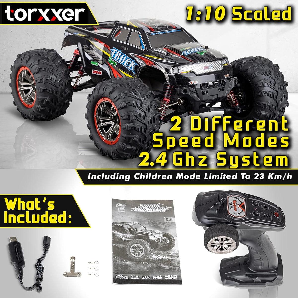 1:10 Scale High Speed 4WD Off Road RC Truck U782131