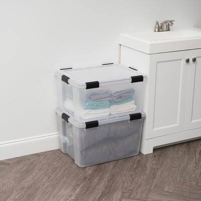 74 qt Weathertight Storage Plastic Box C513403