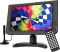 Portable TV with Rechargeable Battery, ATSC Digital Tuner, USB/TF Card Slot O9847