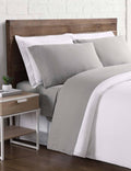 California King Flax Linen Sheet Set P9151