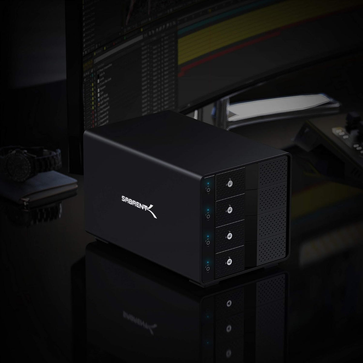 USB 3.0 to SATA Dual Bay External Hard Drive Docking Station B8802