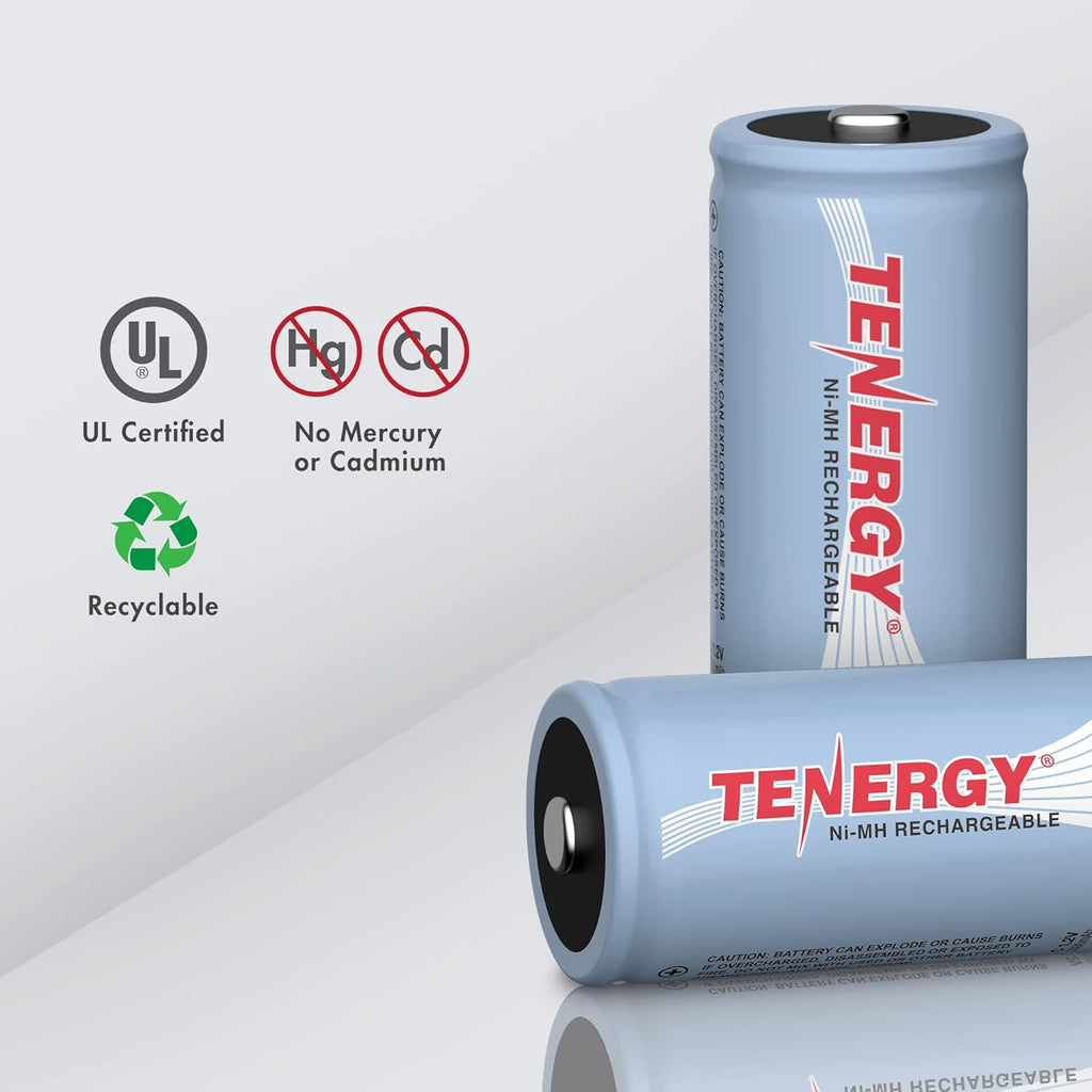 C Size 1.2V 5000mAh NiMH Rechargeable Battery 48 Pack U4229