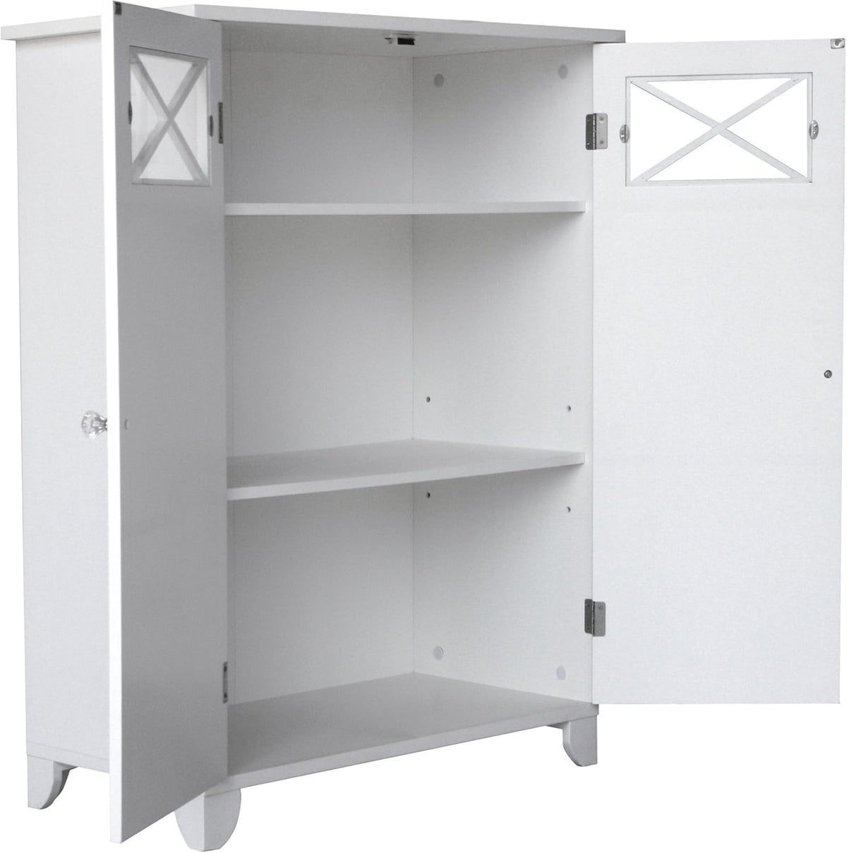 White Bathroom Floor Cabinet I9059