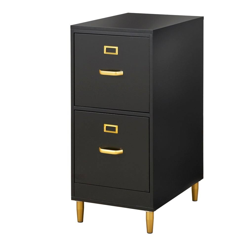 White 2-Drawer File Cabinet L98028