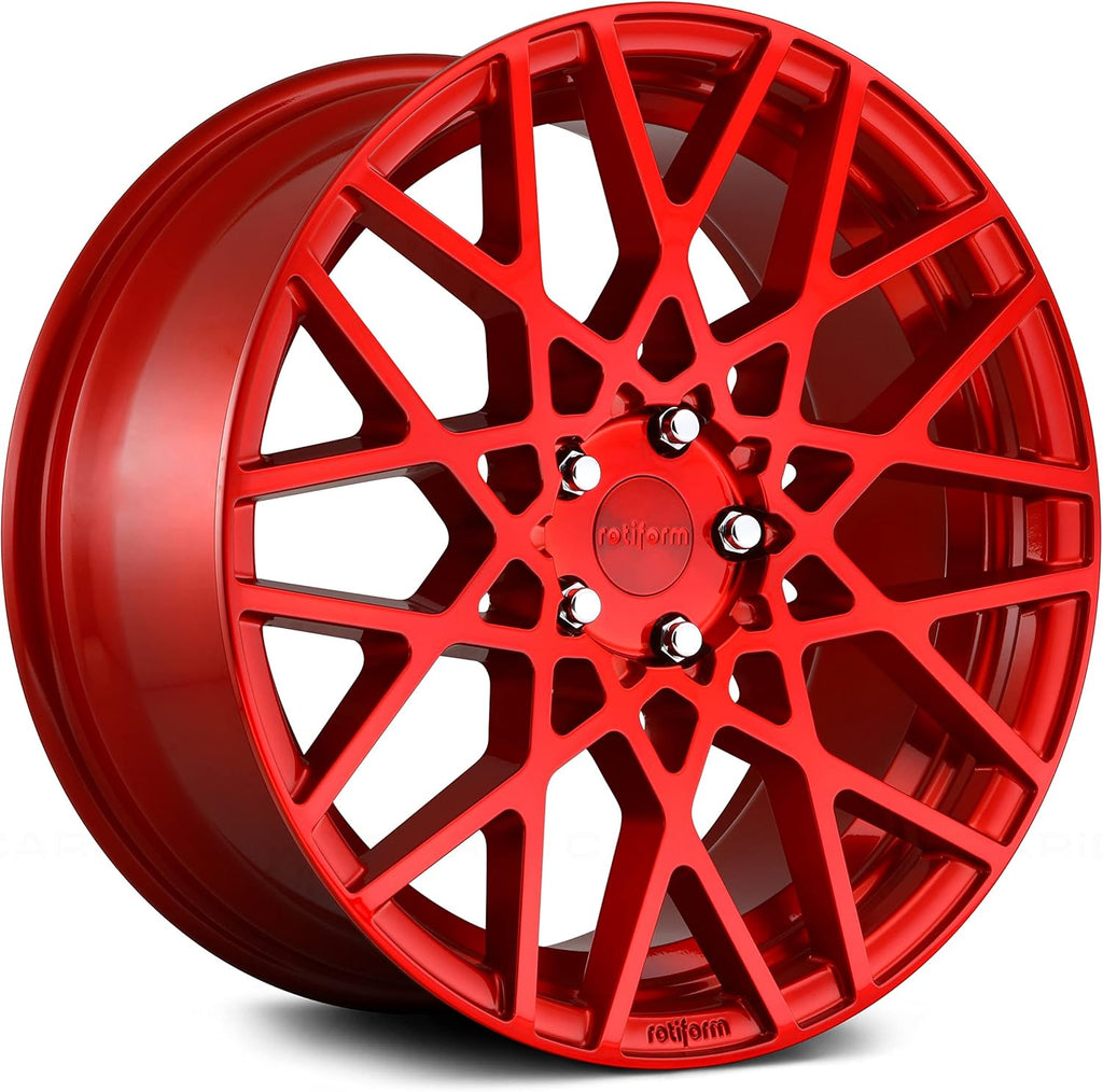 19x8.5 5x112 Candy Red Wheel Rim J508223