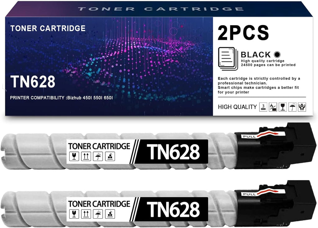 Black Compatible Toner Cartridge 2 Pack D943