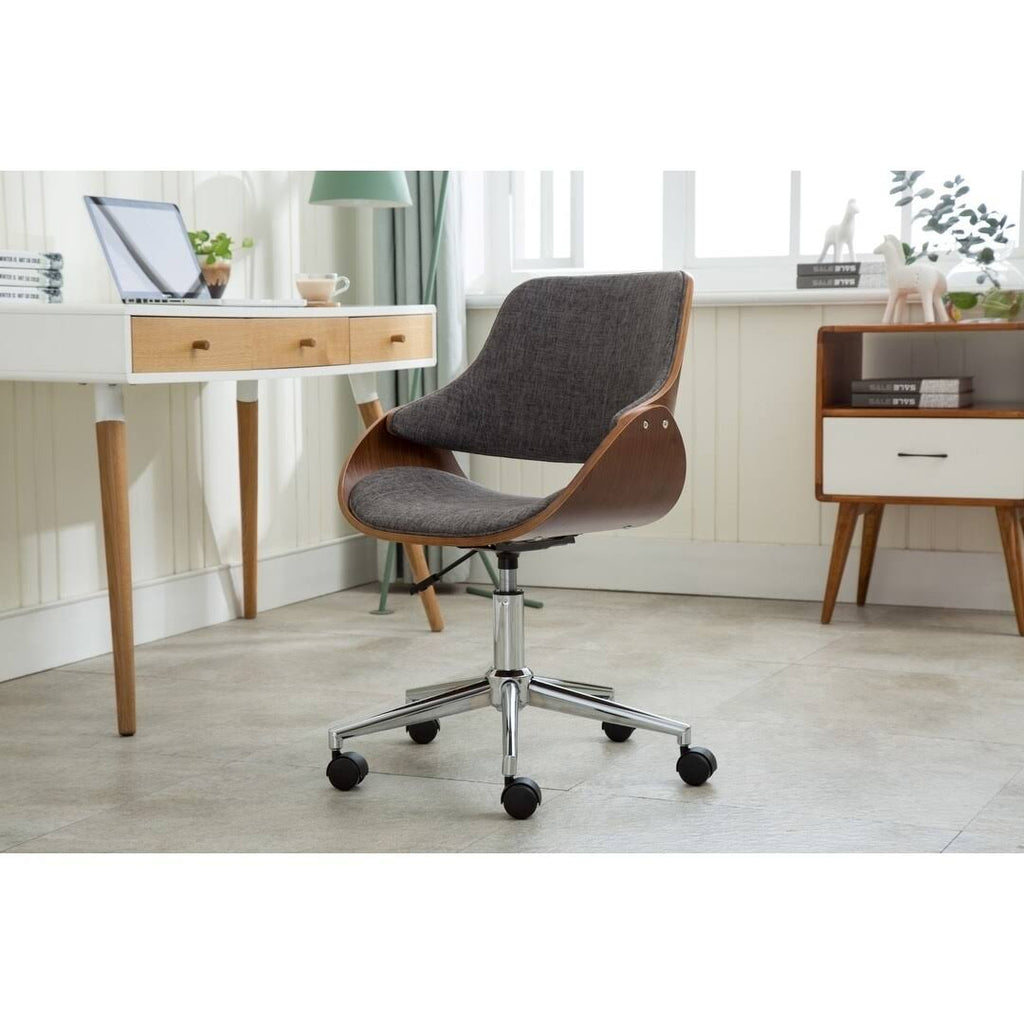Adjustable Height Modern Office Desk Chair with Caster Wheels W7120