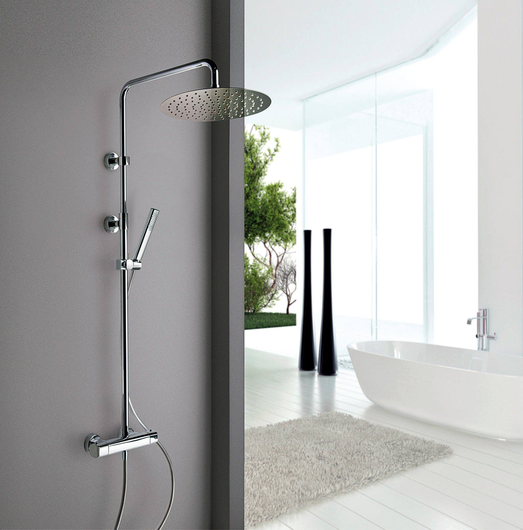 Adjustable Shower Column Chrome L194
