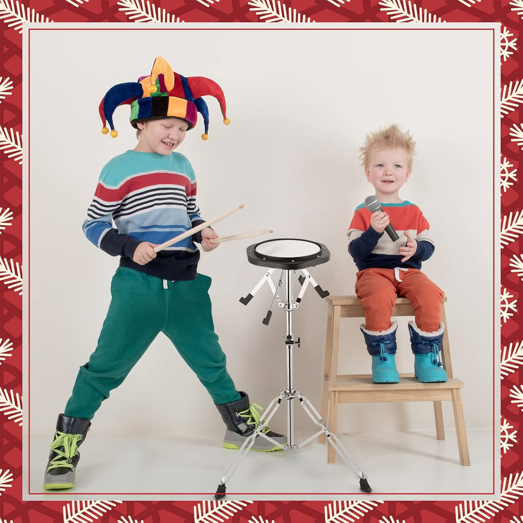 32 Note Glockenspiel Xylophone Bell Kit with Practice Pad, Stand, Sticks and Carrying Bag S9905