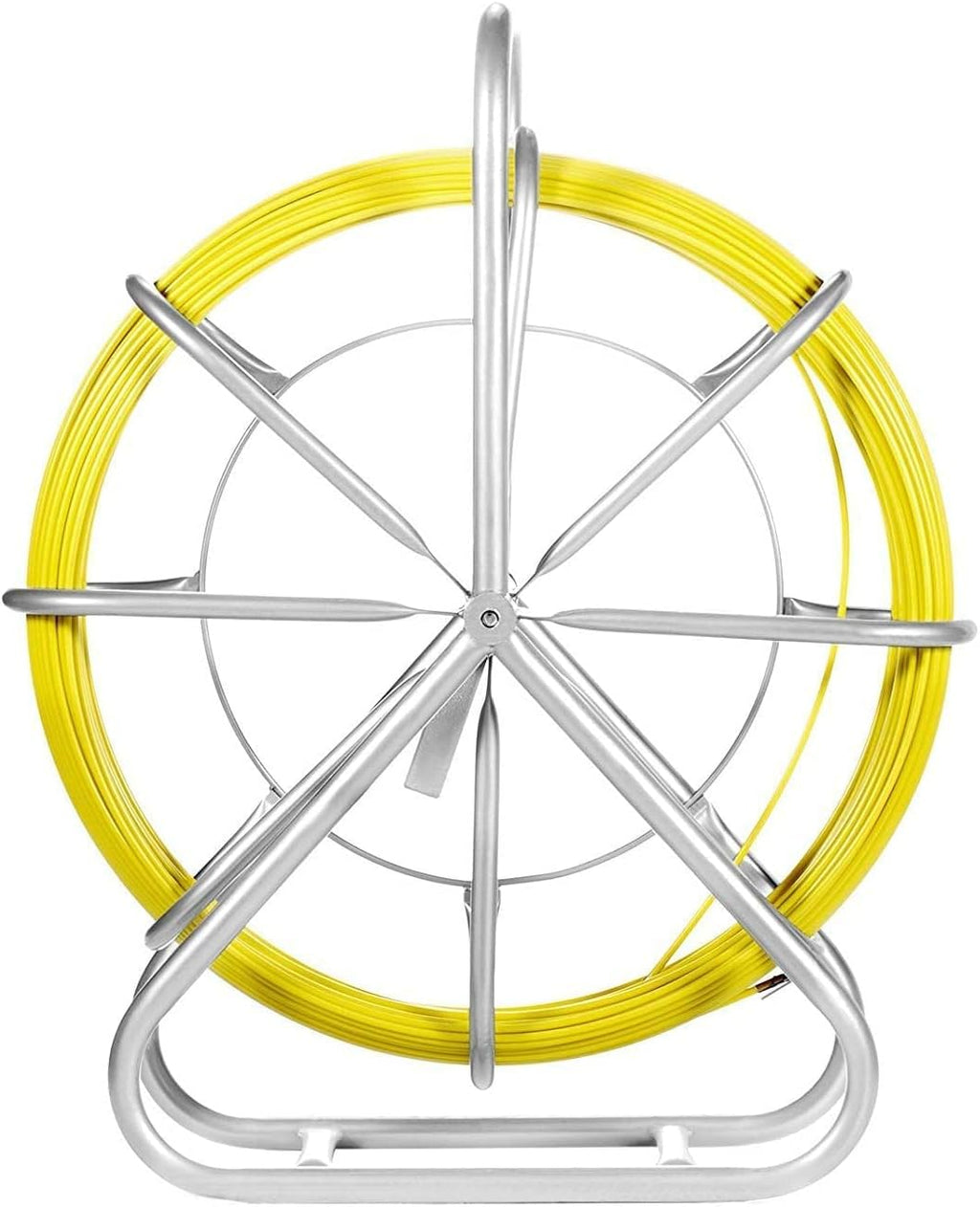 6MM 656FT Fiberglass Fish Tape with Steel Reel Stand F988