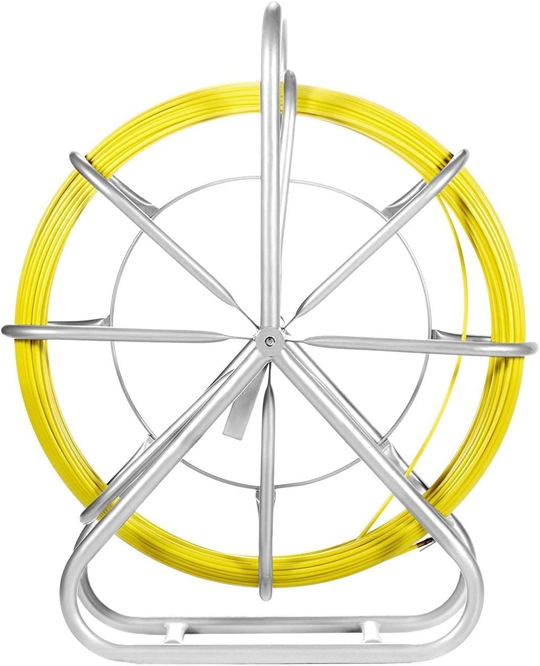6MM 656FT Fiberglass Fish Tape with Steel Reel Stand F988