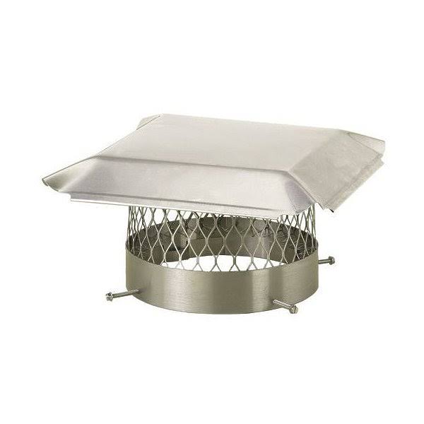 Round Bolt-On Single Flue Chimney Cap W2888