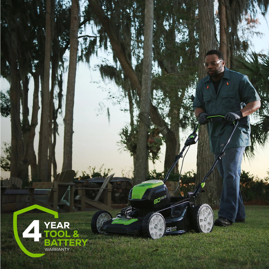 80V 21 Self Propelled Mower 5Ah Battery & Charger L559404
